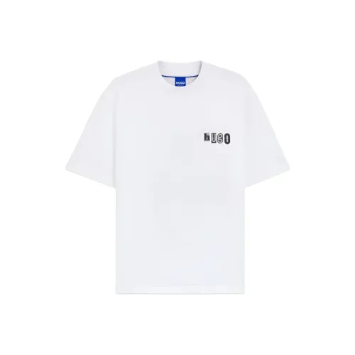 Hugo Boss Белые Мужские T-рубашки