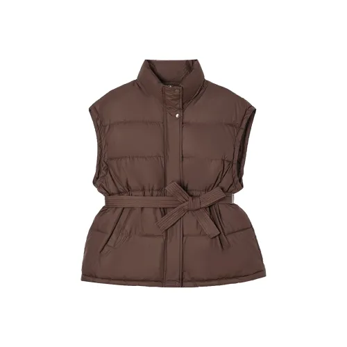 LSVE Коричневый Женские пуховики