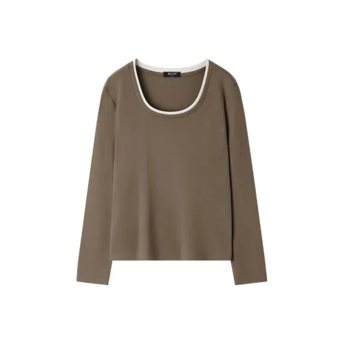 LUYOUYE Осенний Длинный Рукав Т-Рубашка Женская