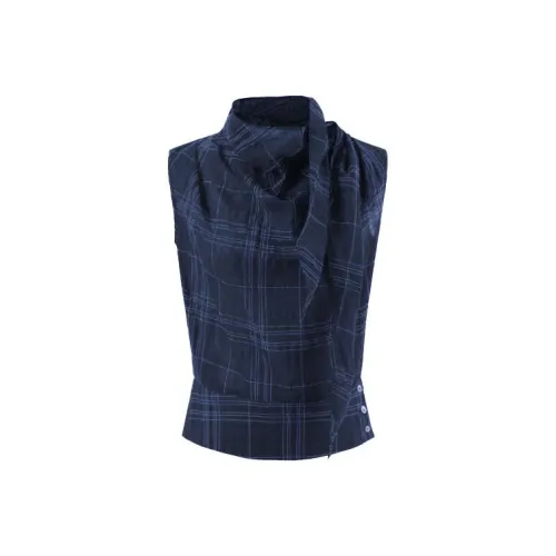 QIAOMONVHAI Темно-синий, женские майки