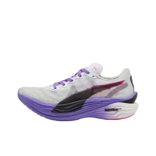 PUMA Deviate NITRO Elite 3 Дышащие Беговые Кроссовки Женские Белые