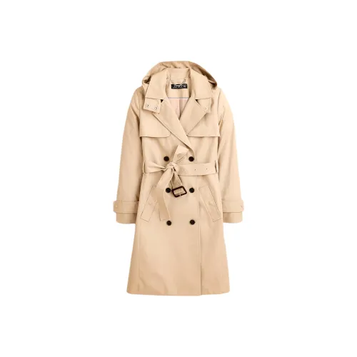 J.Crew Khaki Женская тренч-куртка