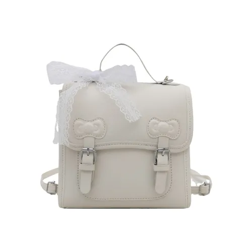 G.DUCKKIDS ПУ (полиуретан) Рюкзак Подростки Белый Серебристый Черный Розовый