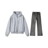 Повседневная спортивная одежда (Фотиния серый + светло-серый)