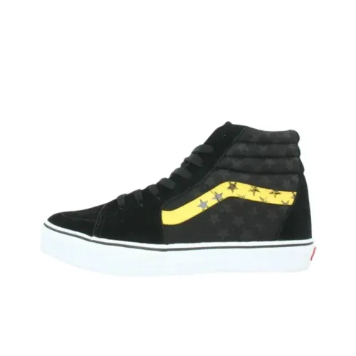 Vans Sk8 Hi Высокие Кроссовки для Скейтбординга Унисекс Черные