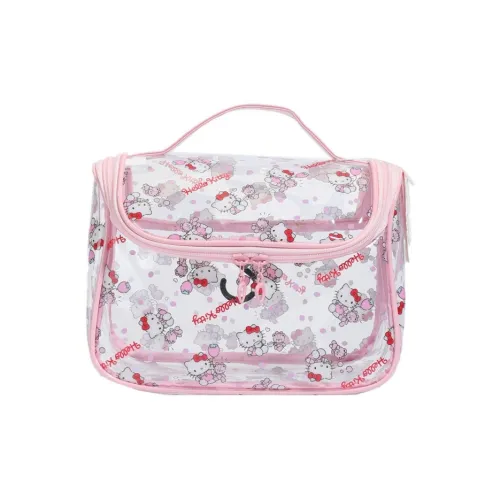 Sanrio Hello Kitty ПВХ Путешественный мешок для хранения Женский Розовый