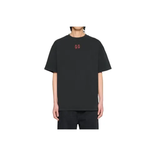 44 Label Group Черный Унисекс T-рубашки