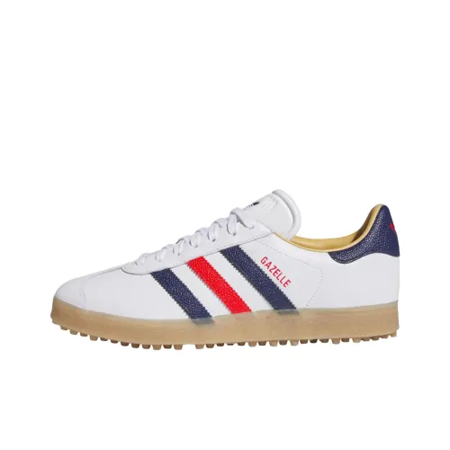 Adidas Originals Gazelle Golf Shoes Unisex Cloud White
