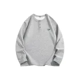 [Устойчивый к истиранию и скатывания] Фотиния Серый (Синий Серый Логотип на груди с этикеткой)