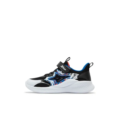 XTEP Детская беговая обувь Low Top Черный/Прусский Синий Kids