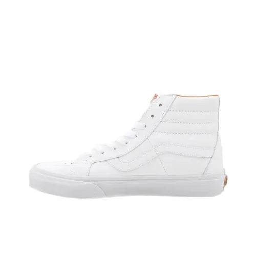 Vans Sk8 Hi Высокие Кроссовки для Скейтбординга Унисекс Белые
