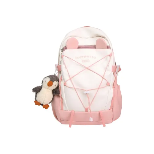 KOUDIXIONG Полиэстер Рюкзак Стандартный Подростки Черный Желтый Хаки Розовый