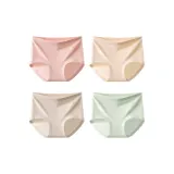 6053 Женские/Камео Коричневый-Цвет Креветки-Зеленый-Абрикос/4 Упаковки