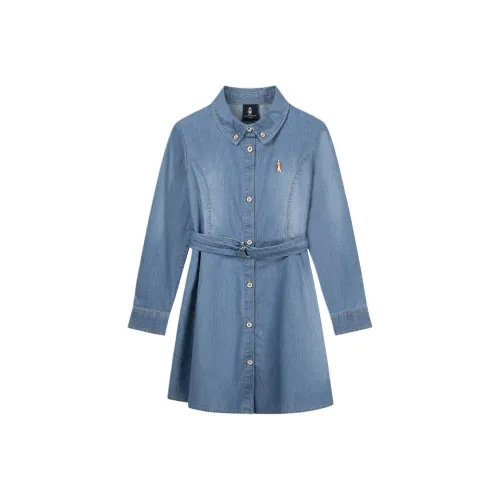 Hush Puppies Синий деним Платья для детей