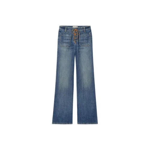 NILI LOTAN Blue Women's Jeans NILI LOTAN Синий Женские Джинсы