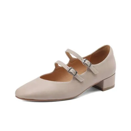 Echo yolo Грубый каблук Туфли Мэри Джейн Женские