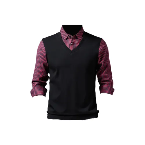 SENJIALUO Мужские рубашки