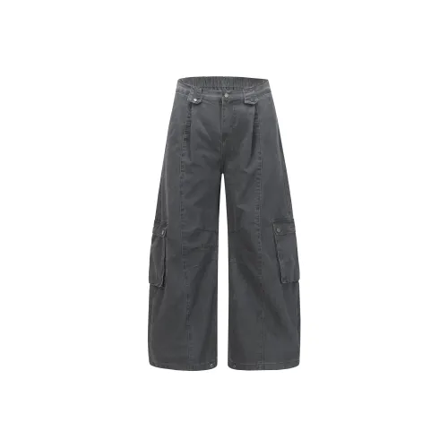 BOTANICA 25FW Curved Knife Cargo Pants Unisex Brook Gray БОТАНИКА 25FW Curved Knife Карго Брюки Унисекс Брук Серый
