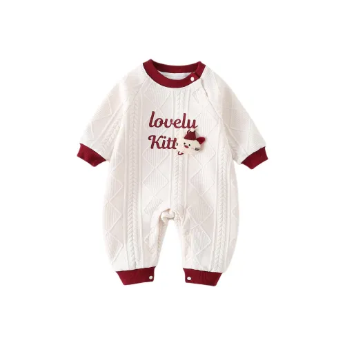 XiaoJinBu Экрю Детские комбинезоны / ползунки