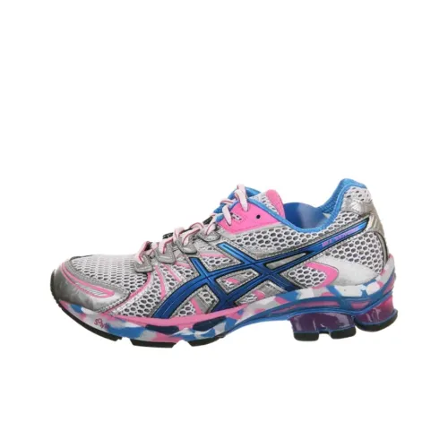 Asics Беговые кроссовки Женские Белые Серебряные