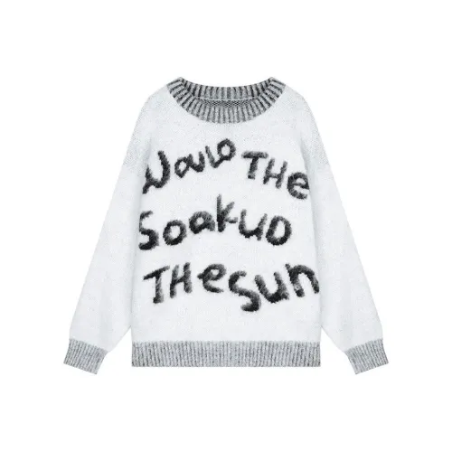 PLUSONEONE+ Grandma Серый Женский Свитшот