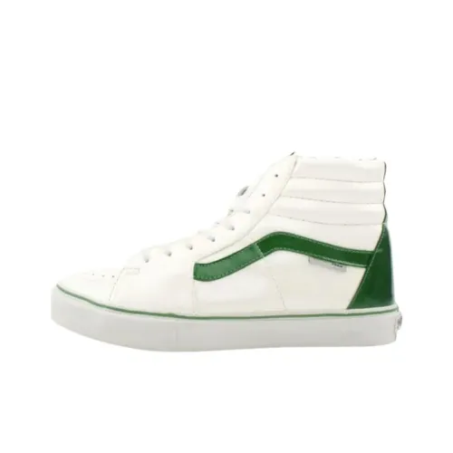 Vans Sk8 Hi Высокие Кроссовки для Скейтбординга Унисекс Белые