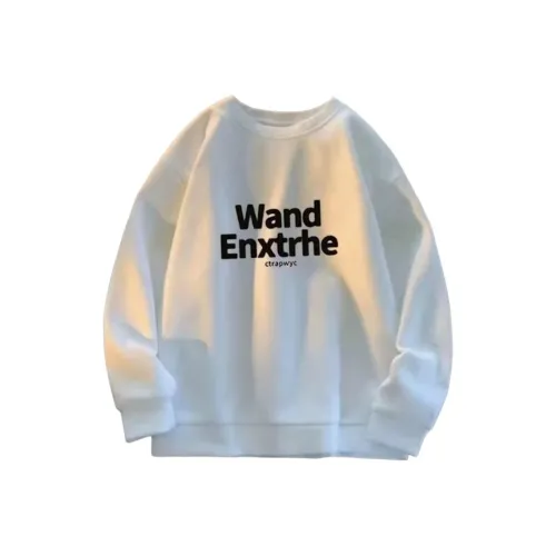 Wooden Rabbit Белый Мужской Свитшот