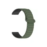 Темно-зеленый + черный - магнитный ремешок с петлей