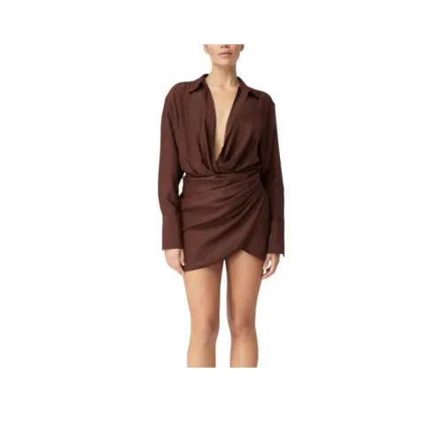 GAUGE81 Длинное платье с длинным рукавом женское