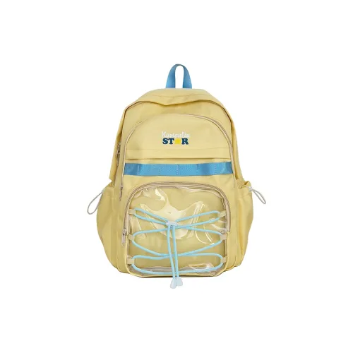 Villelon Нейлон Рюкзак Itabag Обычный Унисекс Желтый Белый Синий Черный