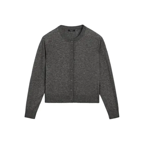 Massimo Dutti Серый Женский Трикотаж