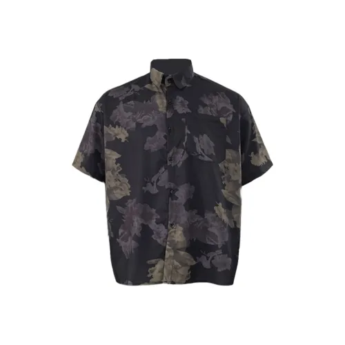 QEWBG Черный Унисекс Рубашки