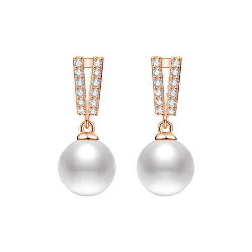 Серьги CHEESEFAN с жемчугом женские