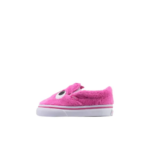 Vans Slip On Low Топ Обувь для малышей Розово-белый Infant And Toddler