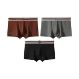 3 пачки [Темно-коричневый + Темно-серый + Черный]