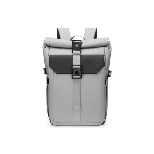 NOMK Мембранный Рюкзак Обычный Мужской Светло-Серый Черный Темно-Серый