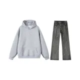 Повседневная спортивная одежда (Фотиния серый + светло-серый)