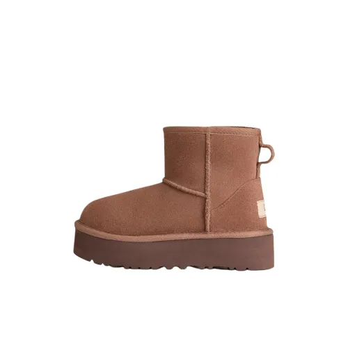UGG CLASSIC MINI Детские ботинки Коричневый для малышей