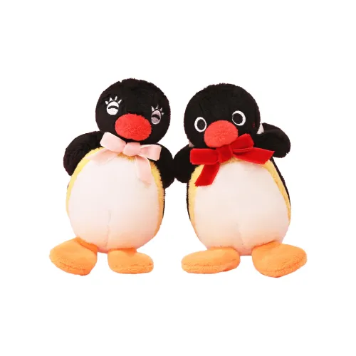 SHANDMOO Pingu Пингвин Family Pingu MAMA Pingu Пингвин Плюшевый Брелок 10 см Рекомендуемая высота