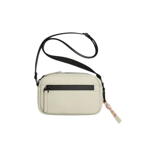 ZARA Полиуретан Сумка через плечо Унисекс Экрю