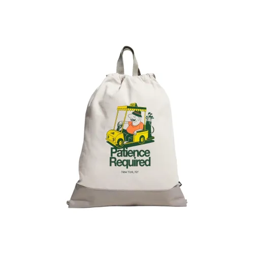 Adidas Хлопок Рюкзак Унисекс Бежевый и Серый