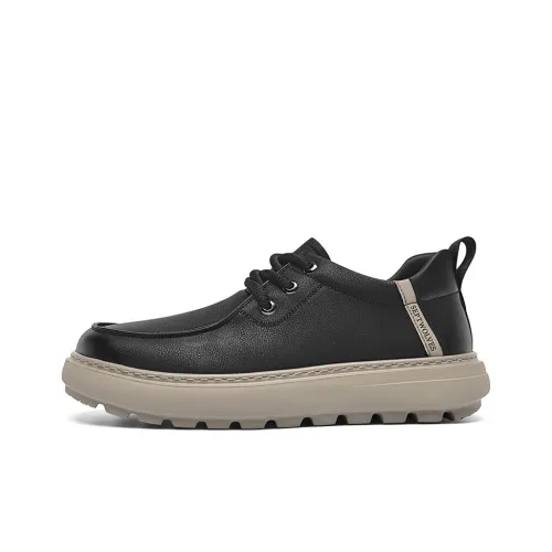 SEPTWOLVES Повседневные кожаные туфли для мужчин