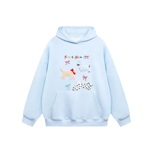 KEAB Светло-синие Женские Свитшоты