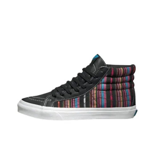 Vans Sk8 Hi Высокие Кроссовки для Скейтбординга Унисекс Черные