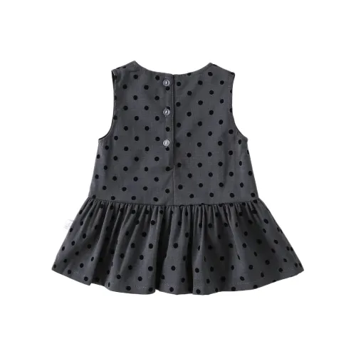 XiaoJinBu Серые Детские Платья