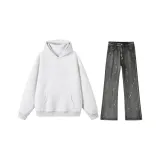Повседневная спортивная одежда (Белый, Фотиния Серый + Светло-Серый)