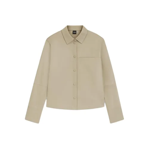 Hugo Boss Кожа Куртка Женская