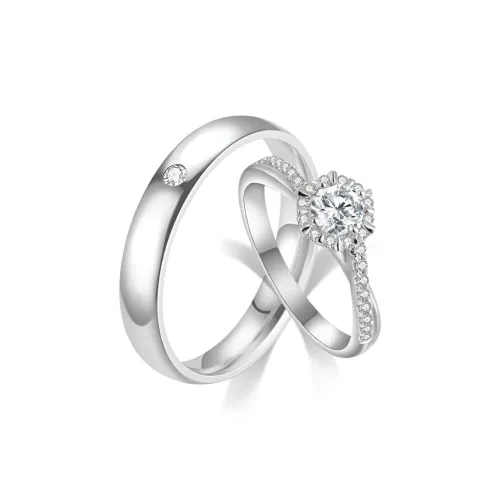 JINGHUALU Кольца из искусственного топаза унисекс