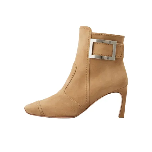 Roger Vivier Ботильоны 7 см Женские Коричневые