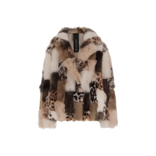 Blancha Khaki Женские меховые изделия